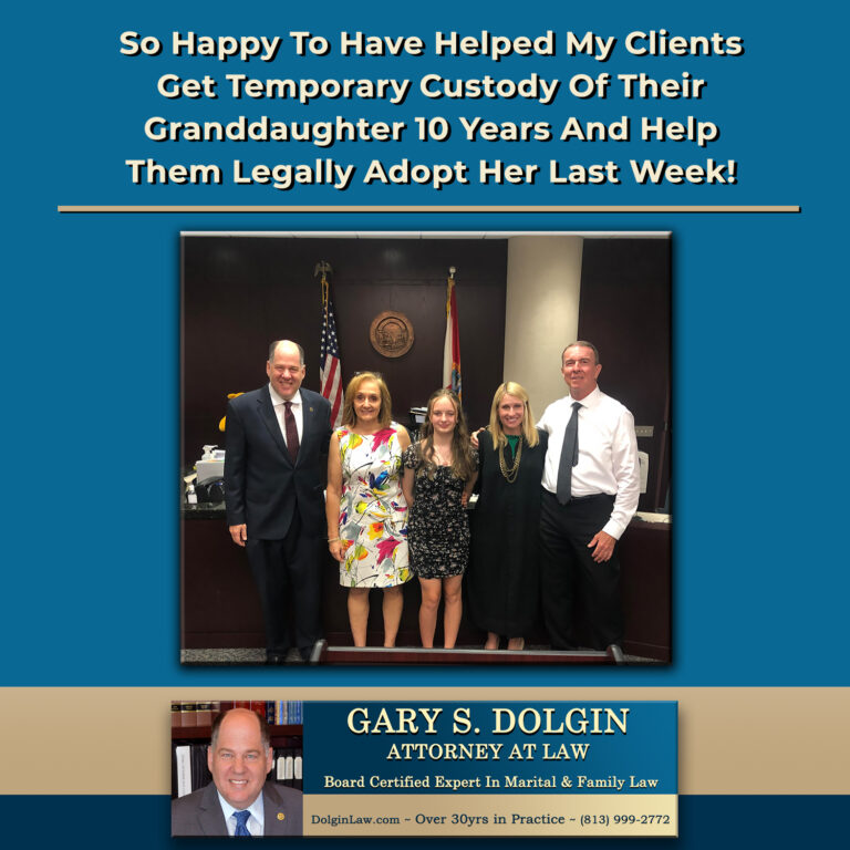 Child Custody Lawyer Tampa FL Gary Dolgin Helps Grandparents Legally