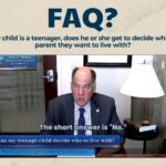 Can a Teenage Child Choose Which Parent to Live With in Florida?