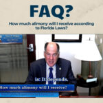 How much alimony will I receive for divorce in Tampa, Florida?